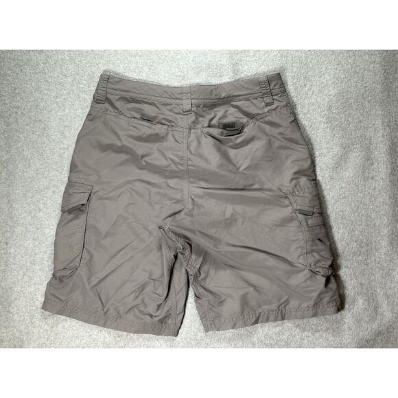 REI Cargo Short Womens Size 2 W29 Board Shorts Nylon Hiking Fishing Stretch Grey - Picture 14 of 15